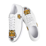 Fierce Tiger Head Canvas Sneakers